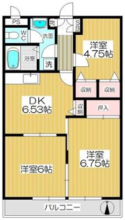 グレースメゾンの間取り画像