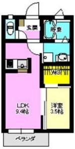 ヴァンクールⅡの間取り画像