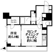 シティタワー横濱の間取り画像