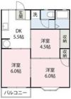 カールトンの間取り画像
