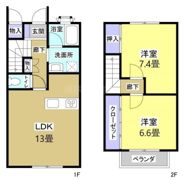 グリーンハイツ神長の間取り画像