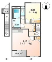 メイプルハウス藤ノ木の間取り画像