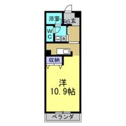 第10タツミビル西館の間取り画像