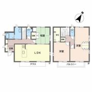 みどり坂5丁目貸家の間取り画像
