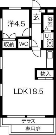 サンハイム中橋の間取り画像