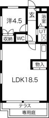 サンハイム中橋の間取り画像