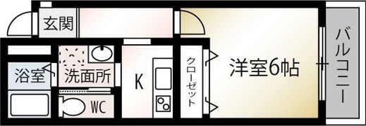 ラフィネHIROの間取り画像