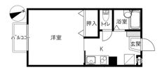 プレジールリラの間取り画像