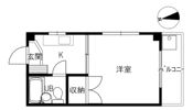 エクセレント西の間取り画像