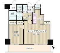 トレステージ目黒の間取り画像