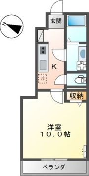 グリーンハイツの間取り画像