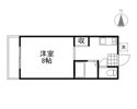 ウエスト岡山Ⅰの間取り画像