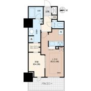 ルミナリータワー池袋の間取り画像