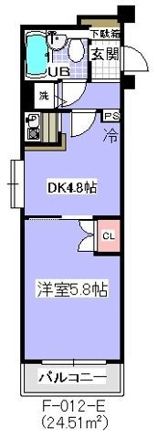 ダイニチ館F12の間取り画像