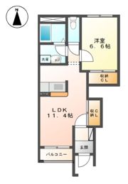クレシアの間取り画像