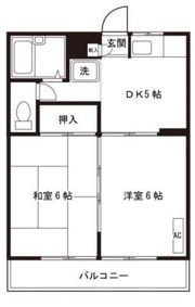 ピア永田の間取り画像