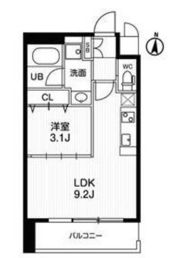 アーバンフラッツ西中島の間取り画像