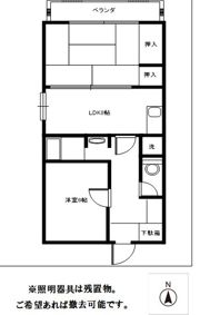 和光マンションの間取り画像
