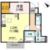 クラルテの間取り画像