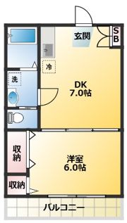 春栄コーポの間取り画像
