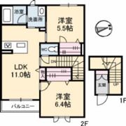 ロランジュの間取り画像