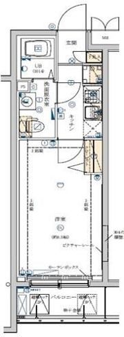 MAXIV代田橋の間取り画像