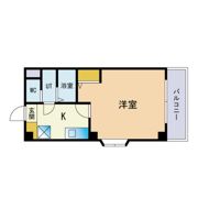 ボナージュ室見の間取り画像