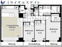 ザ・サンメゾン南山の間取り画像