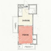 フレール千里の間取り画像