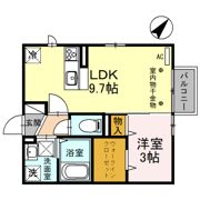 シェレトワレ上冨居 B棟の間取り画像