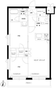 ルーブル赤羽の間取り画像