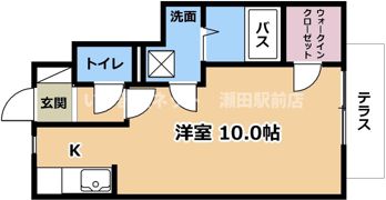 ジュネス山元の間取り画像