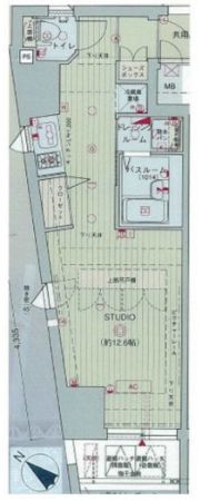 エステムプラザ横浜元町山手の間取り画像