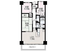 ネオシティの間取り画像