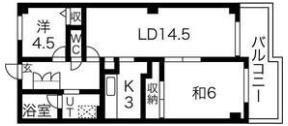 リブレ待兼山の間取り画像