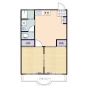 パラツィーナ津島Bの間取り画像