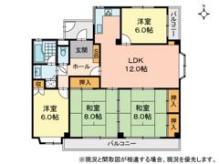 レジデンス伊島の間取り画像