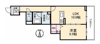 シャーメゾンルッカの間取り画像