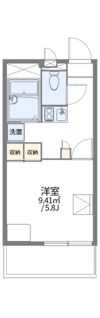 レオパレスSAKUの間取り画像