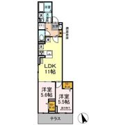 セレスティア東葛西Ⅲの間取り画像
