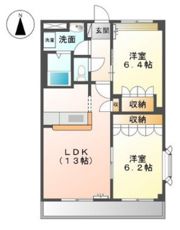 ヴェルドミール豊浜の間取り画像