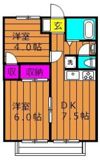 アメニティハイツⅡの間取り画像