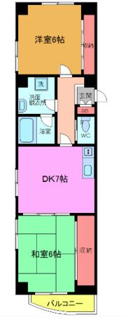 ファミリオン南葛西の間取り画像