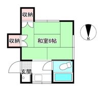 コーポ山宗の間取り画像