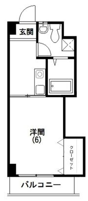 サンリバーハイツの間取り画像