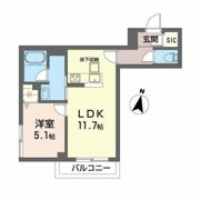 ヴェルディール清水の間取り画像