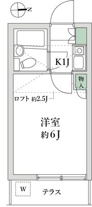 アートパレス石神井公園No1の間取り画像
