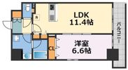 Fuku島之内の間取り画像