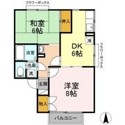 ドリームレジデンス氷鉋 Cの間取り画像