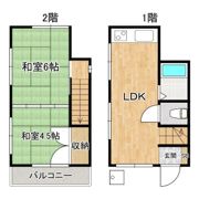 上福岡4丁目貸家の間取り画像